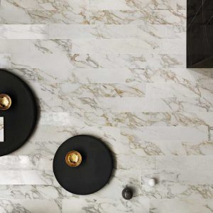 Marble Experience – Scene Calacatta Gold, Sahara Noir 5