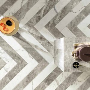 Marble Experience – Scene Orobico Grey, Statuario Lux 2